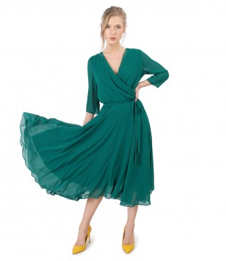 Rochie eleganta din voal