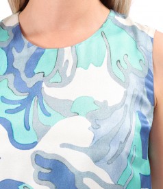 Rochie eleganta lunga din viscoza cu matase naturala