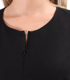 Rochie evazata cu in