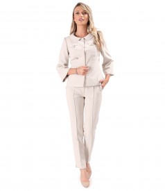 Sacou elegant cu nasturi decorativi